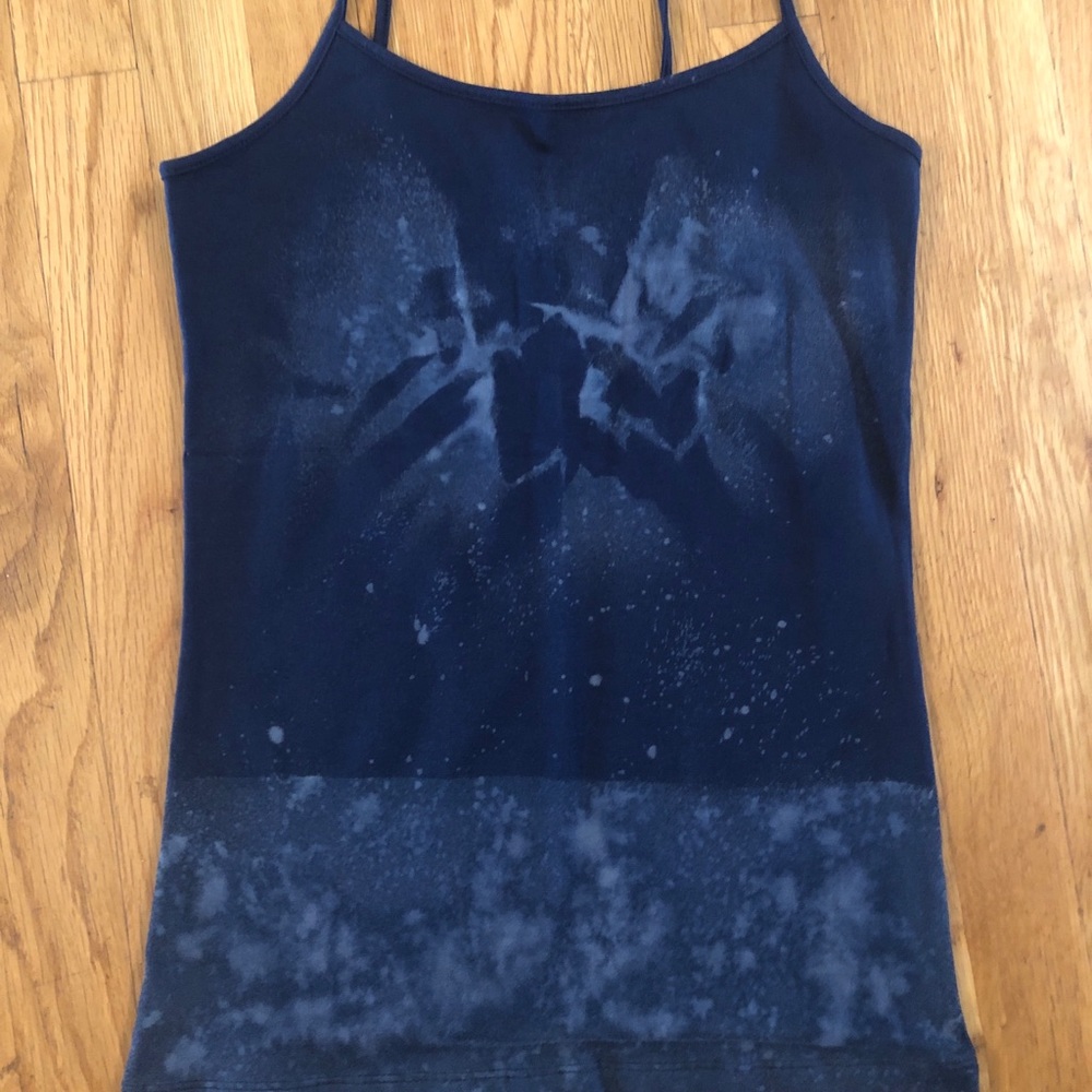 Handmade distressed women’s tank